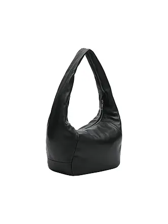 LIEBESKIND BERLIN | Bolso de cuero - Bolso Hobo FARRAH Medium | schwarz
